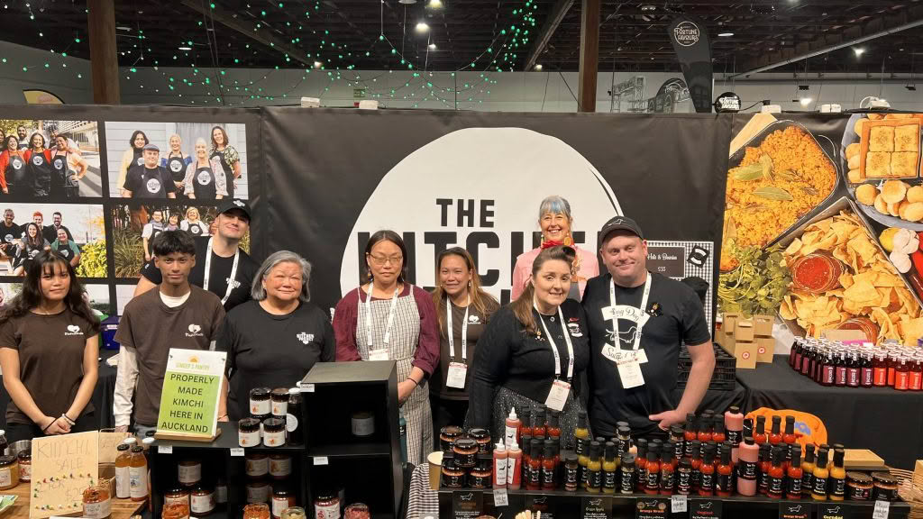 The kitchen project stall food show auckland 2024 02