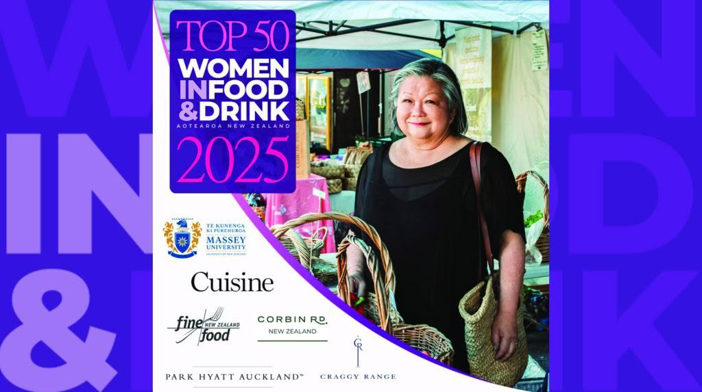 Cuisine magazine aotearoa new zealands top 50 most influential inspiring women in food drink 2025 connie clarkson 02