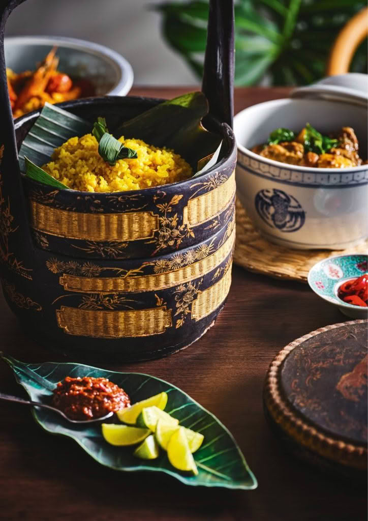 Nasi kuning yellow rice